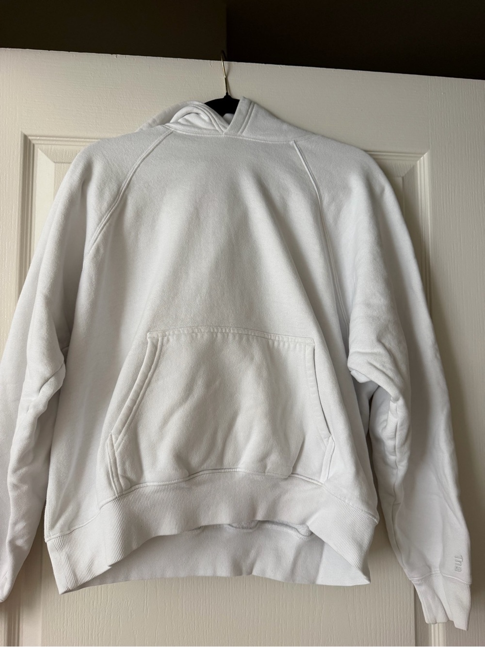 TNA Mega Fleece White Hoodie